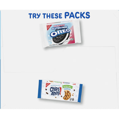 OREO & CHIPS AHOY! Gluten Free Cookies Variety Pack – Lunchbox Safe Treats for Kids with Celiac or Gluten Sensitivity