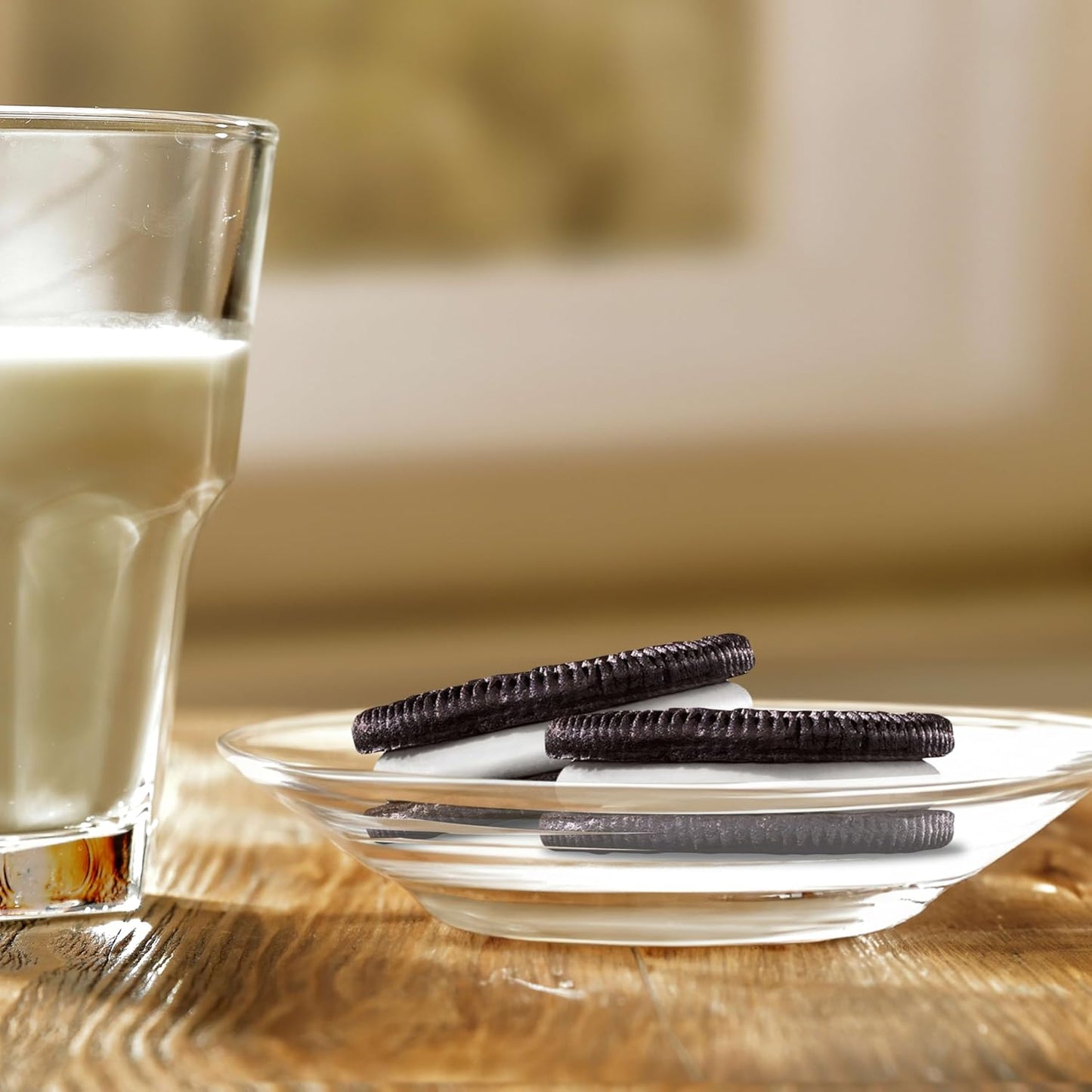 OREO Double Stuf Chocolate Sandwich Cookies – After-School Snack Pack for Kids' Lunchboxes and Snack Drawer, 24.95 oz Party Size