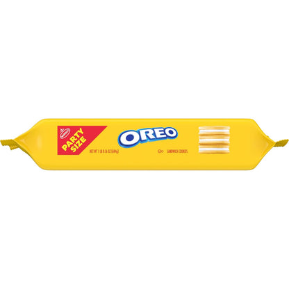 OREO Golden Sandwich Cookies Party Size – Resealable Bulk Pack for Kids' Lunchboxes and Classroom Parties