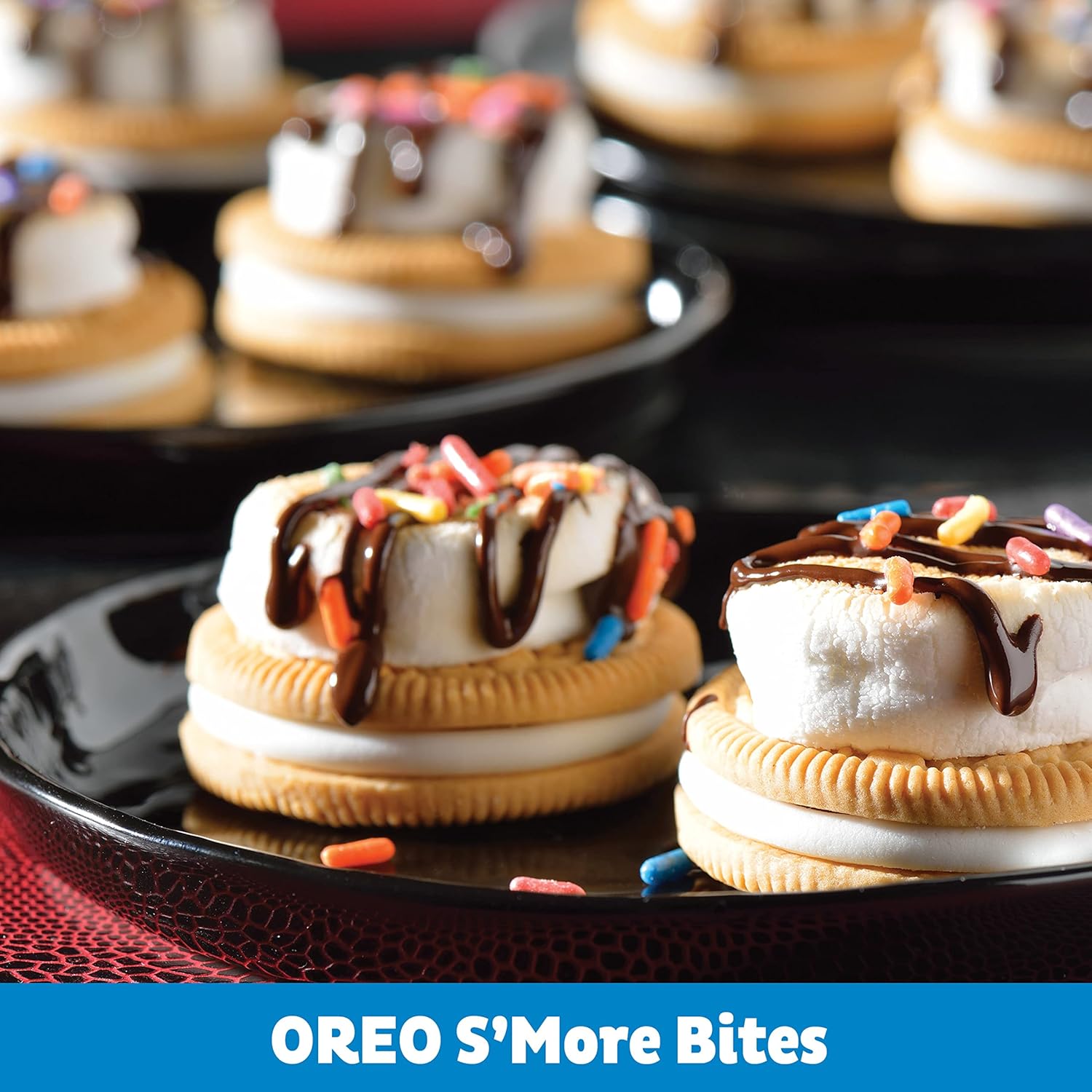 OREO Golden Sandwich Cookies Party Size – Resealable Bulk Pack for Kids' Lunchboxes and Classroom Parties