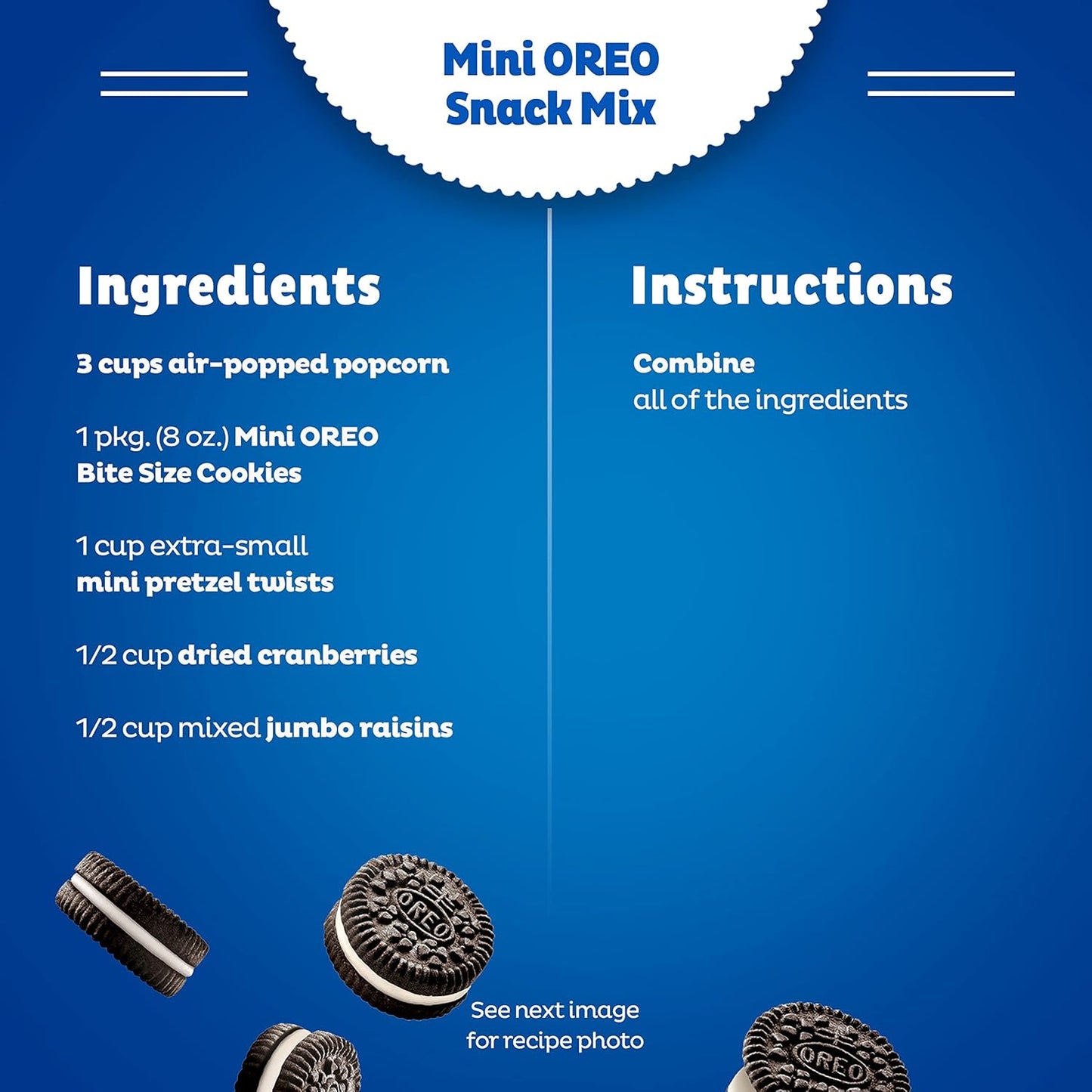 OREO Mini Mix Sandwich Cookies Variety Pack 20 Snack Packs for Kids School Lunch Boxes, Bulk Individual Bags