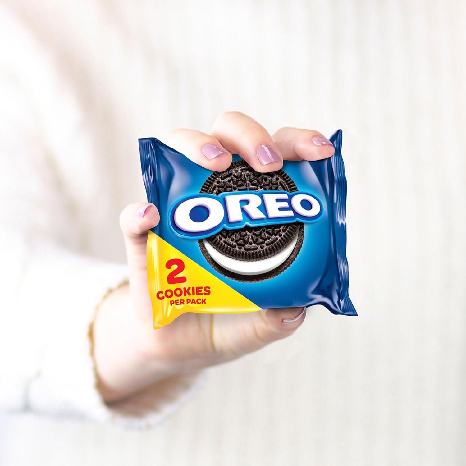 OREO Original Chocolate Sandwich Cookies Snack Packs – Lunchbox Treats for Kids, 20 Individually Wrapped 2-Cookie Packs