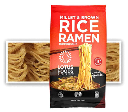 Lotus Foods Organic Miso Ramen – Quick 5-Minute Desk Lunch for Busy Professionals and Focused Work-from-Home Days