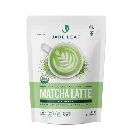 Jade Leaf Matcha Organic Strawberry Matcha Latte Mix – Clean-Label Wellness Latte for Wind-Down Evenings and Bath Time Reset