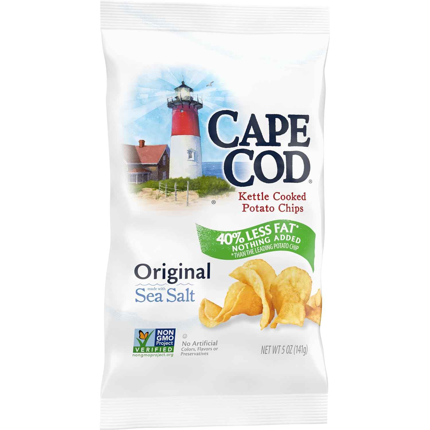 Cape Cod Potato Chips Reduced Fat – Clean Label Gluten Free Snack for Balanced Living