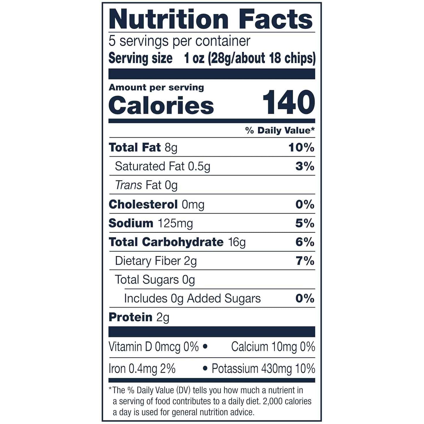 Cape Cod Kettle Cooked Original Sea Salt Chips 5oz – Non-GMO Gluten-Free Snack for Clean Eating Routines