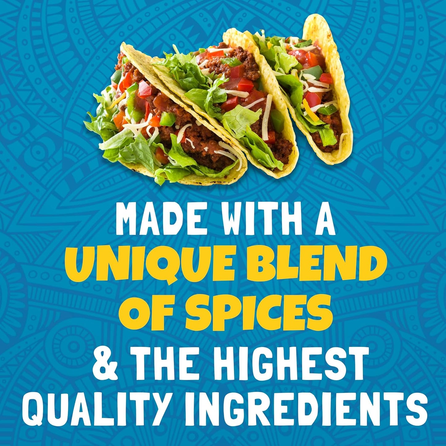 Ortega Taco Family Pack 24 oz, Kid-Friendly Mild Taco Seasoning for Weeknight Family Dinners