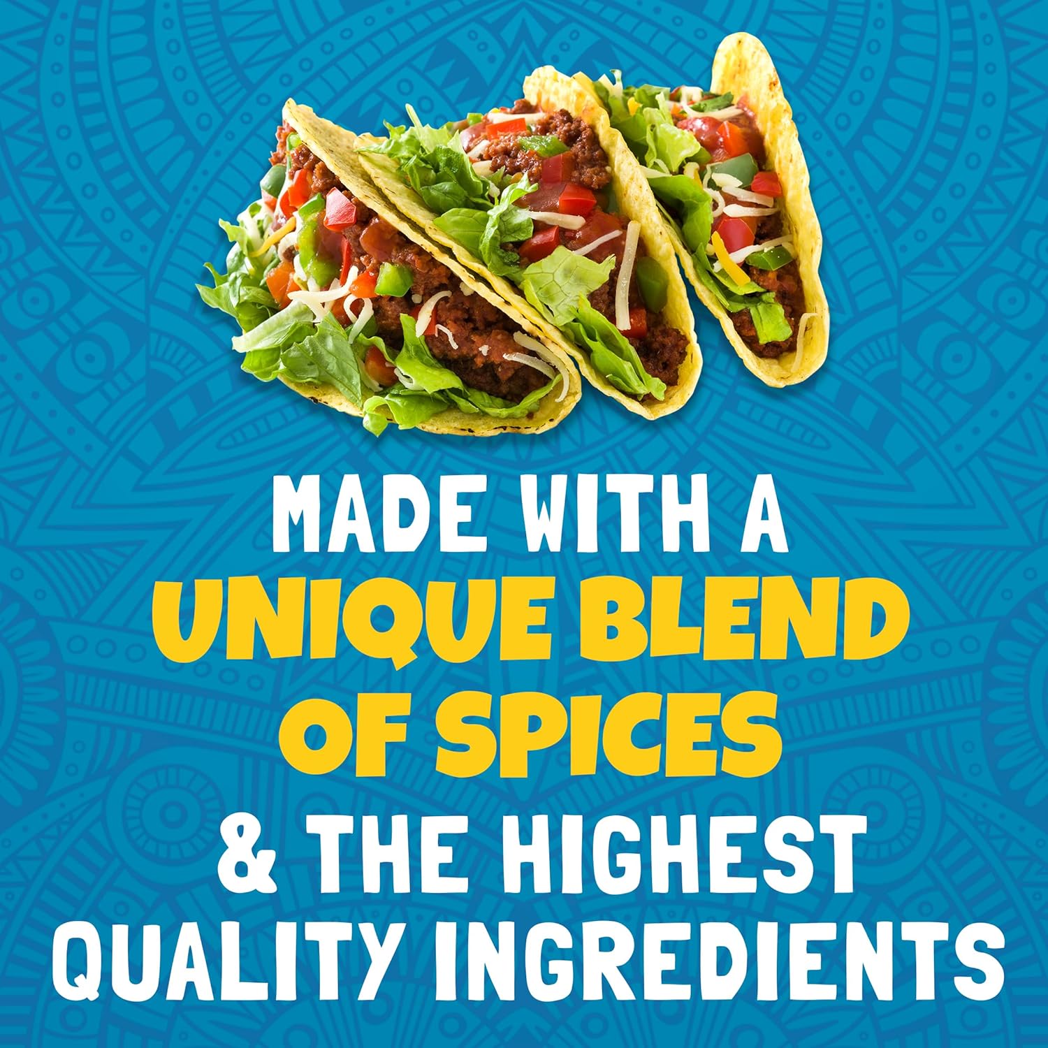 Ortega Taco Family Pack 24 oz, Kid-Friendly Mild Taco Seasoning for Weeknight Family Dinners