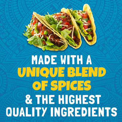 Ortega Taco Family Pack 24 oz, Kid-Friendly Mild Taco Seasoning for Weeknight Family Dinners