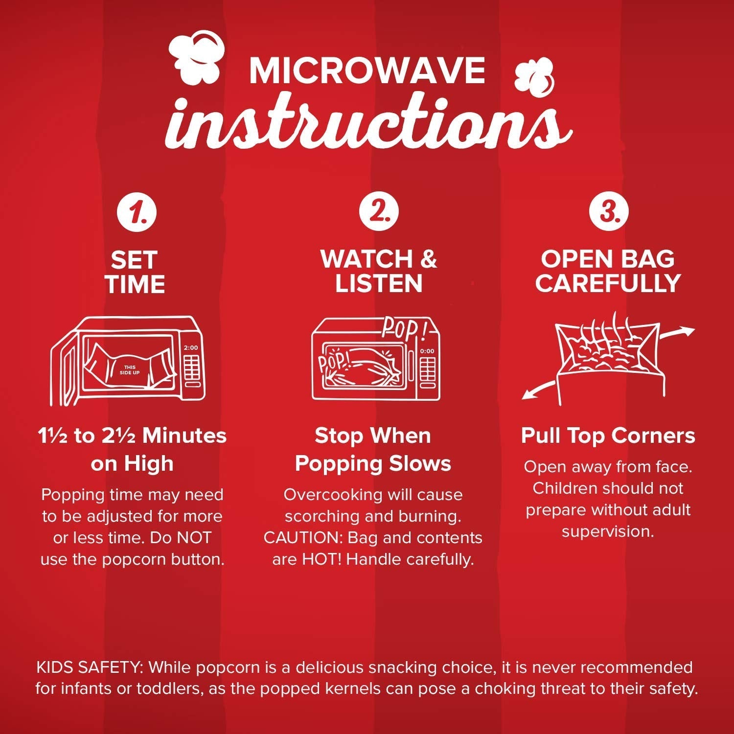 Orville Redenbacher's Kettle Corn Popcorn – Clean-Ingredient Snack for Home Office and Gym Bag
