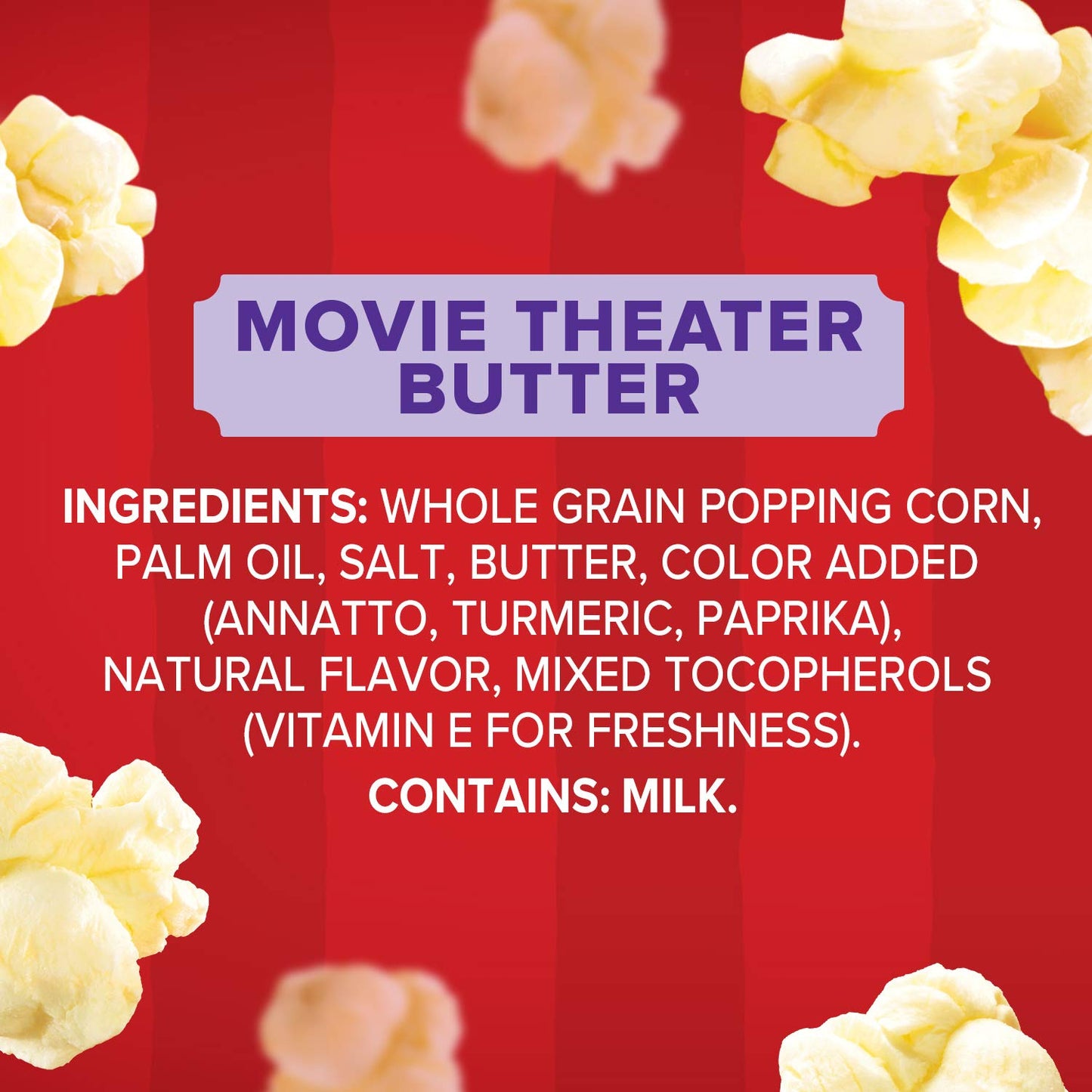 Orville Redenbacher's Movie Theater Butter Popcorn Mini Bags – Thoughtful Care Package Gift for Mom and Her Family, 12 Single-Serve Bags
