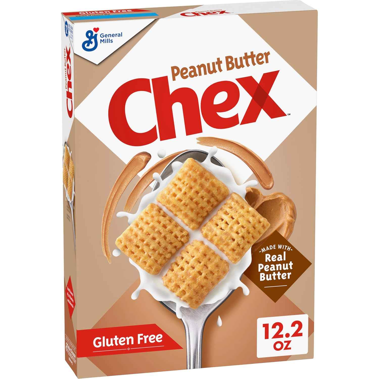 Chex Corn Gluten Free Cereal – 18 oz Clean Label Pantry Staple for Meal Prep and Office Desk Drawer
