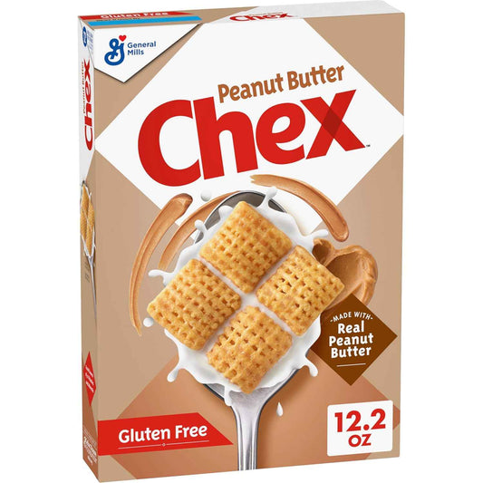 Chex Corn Gluten Free Cereal – 18 oz Clean Label Pantry Staple for Meal Prep and Office Desk Drawer