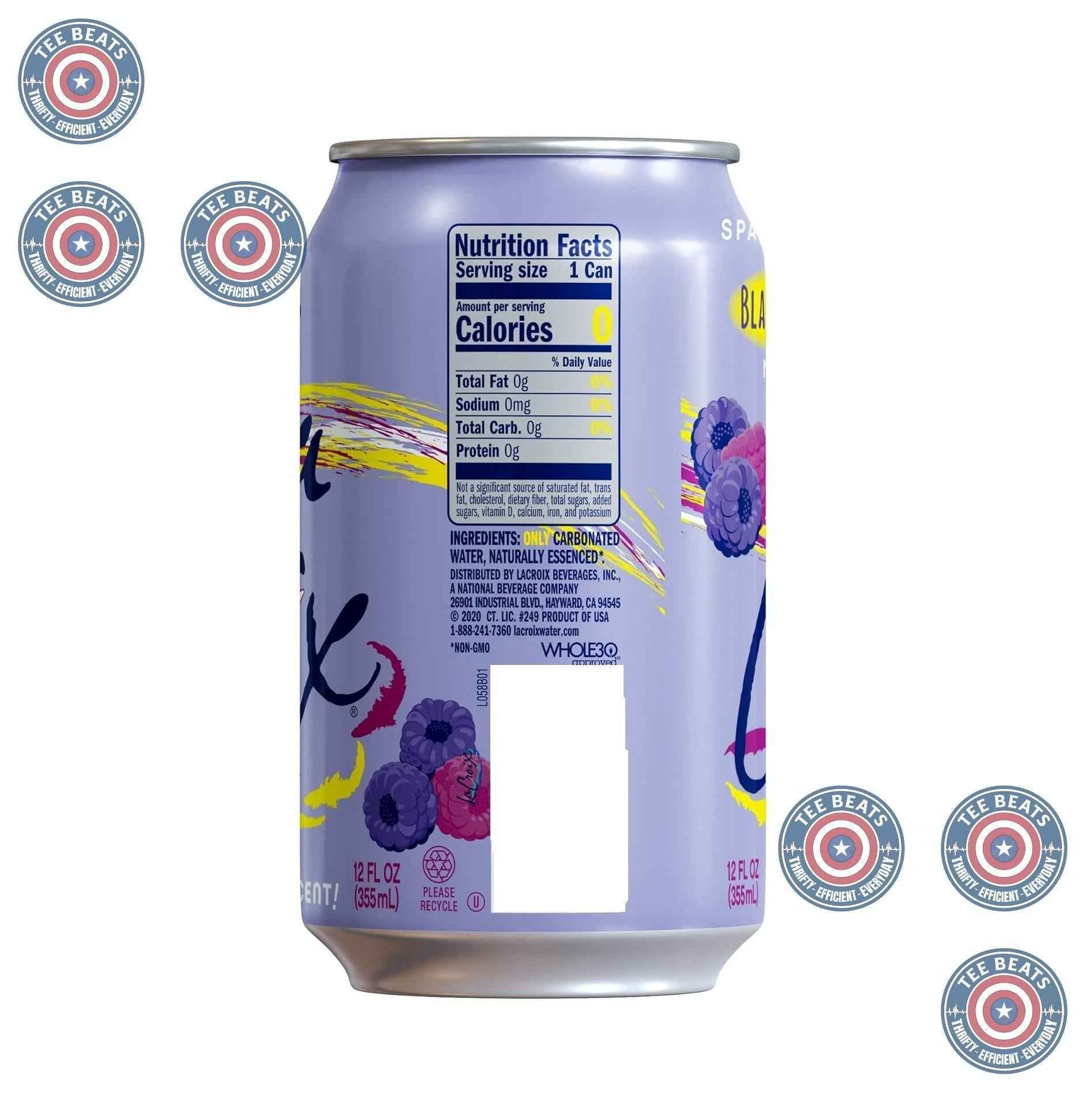 LaCroix Sparkling Water Black Razzberry – Clean-Label Pantry Staple for Intentional Kitchens and Capsule Drink Collections