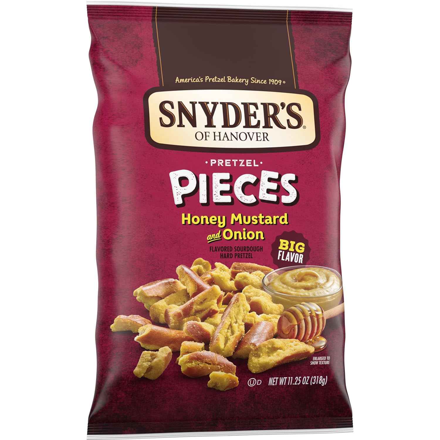 Snyder's of Hanover Peanut-Free Pretzel Pieces – Allergen-Safe Snack for Allergy Households