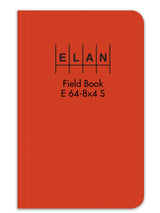 Elan Publishing Company E64-8x4S Sewn Field Book 4 5/8 x 7 1/4 - Water-Resistant Notebook for Confident Wet-Weather Recording