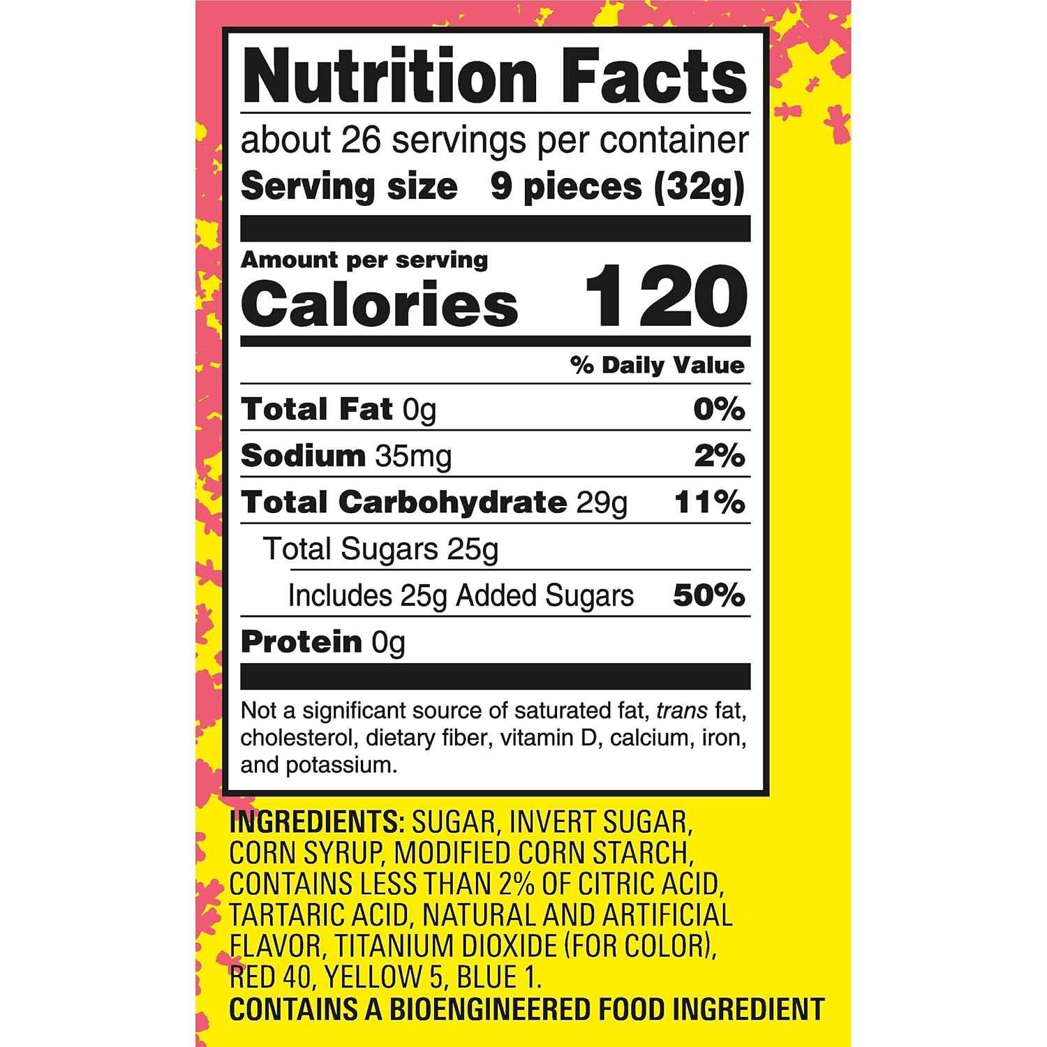 SOUR PATCH KIDS Watermelon Soft & Chewy Candy – Fun Birthday Gift Basket Filler for Kids and Teens, 1.8 lb Bag