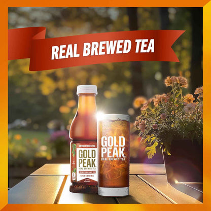 Gold Peak Zero Sugar Sweet Tea – Mindful Sip for Diet and Weight Management Goals, 16.9 fl oz Bottles 6 Pack