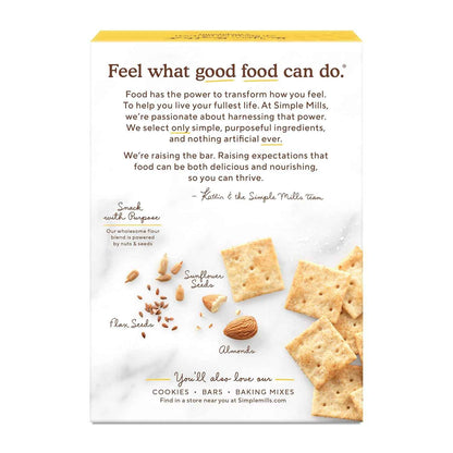 Simple Mills Almond Flour Crackers – Office Desk Snack for Busy Professionals