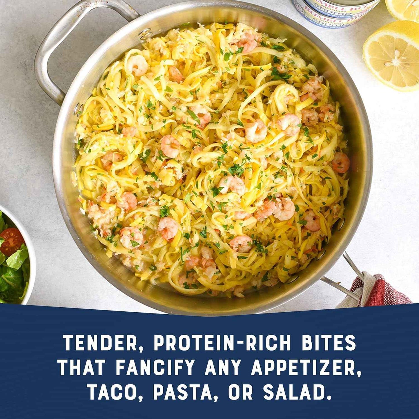 Bumble Bee Tiny Shrimp 6 oz Can – Clean Keto Protein for Health-Conscious Home Lunches
