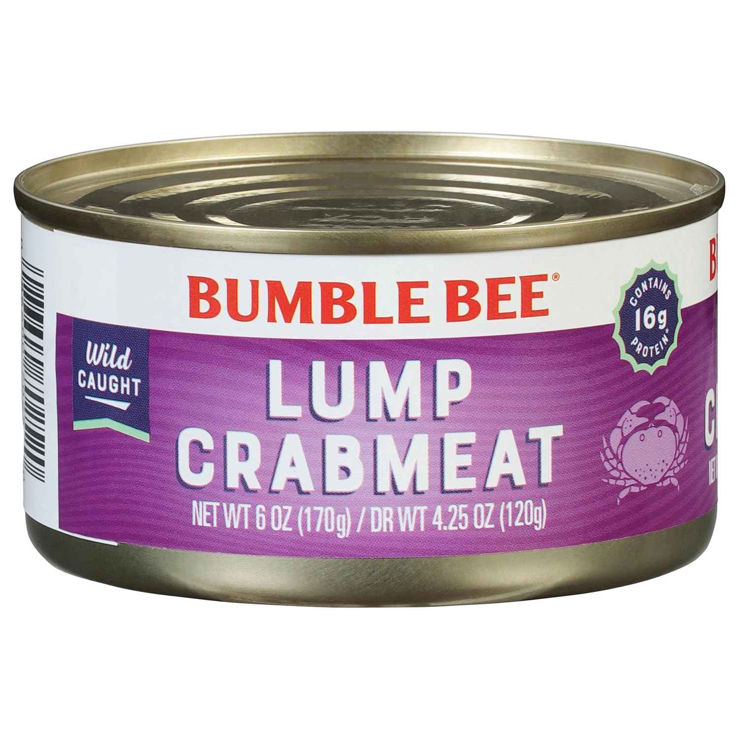 Bumble Bee Lump Crab Meat – Low-Carb Self-Care Kitchen, Ready-to-Use Wild-Caught Protein