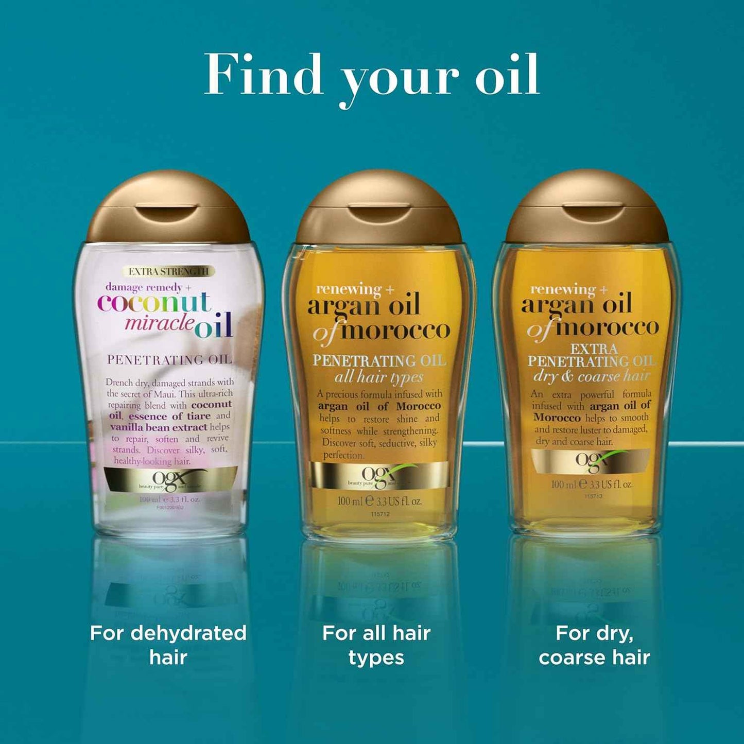 OGX Renewing Argan Oil of Morocco – Premium Salon-Style Treatment for an Elevated Vanity