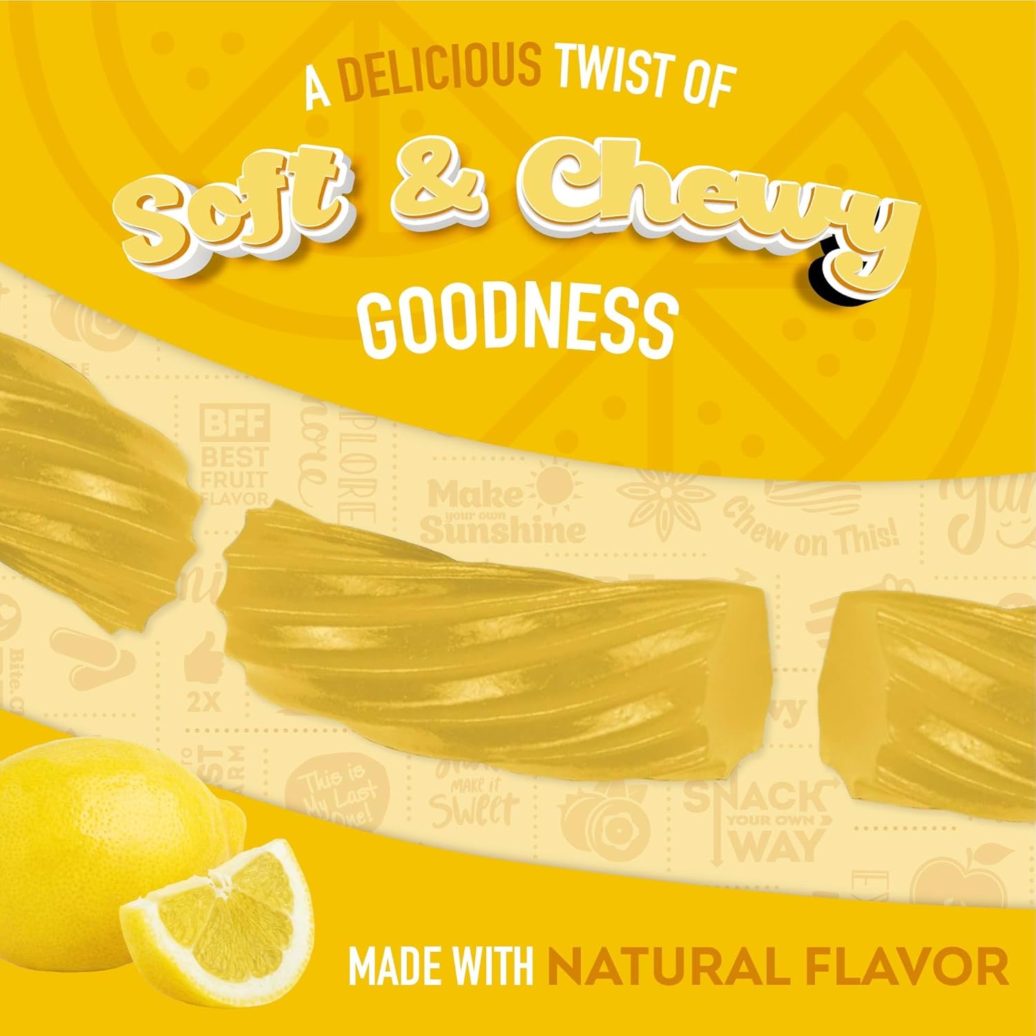 part of a seven-flavor wiley licorice variety line