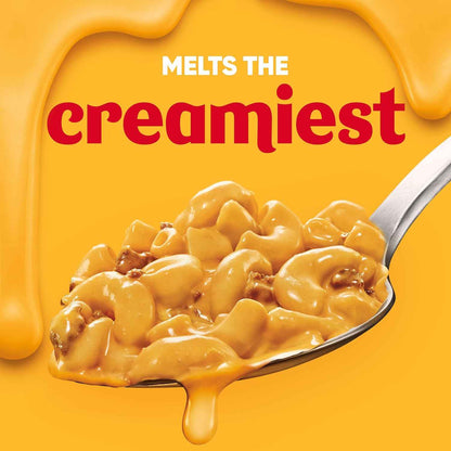 Velveeta Cheesy Bowls Ultimate Cheeseburger Mac – Fun Care Package Gift for College Students, 9 oz Microwave Tray
