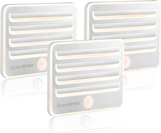 EverBrite LED Night Lights for Toddler Bedroom, Cool to Touch Motion Activated Light for Playroom and Nursery, 3 Pack