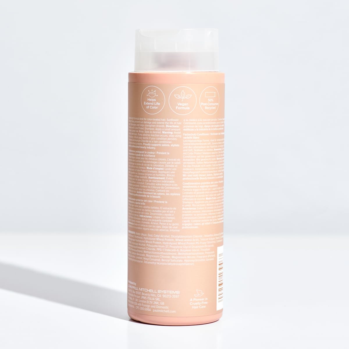 Paul Mitchell Color Protect Conditioner – Evening Haircare Ritual for Color-Treated Hair, Cream Rinse with Bergamot Scent