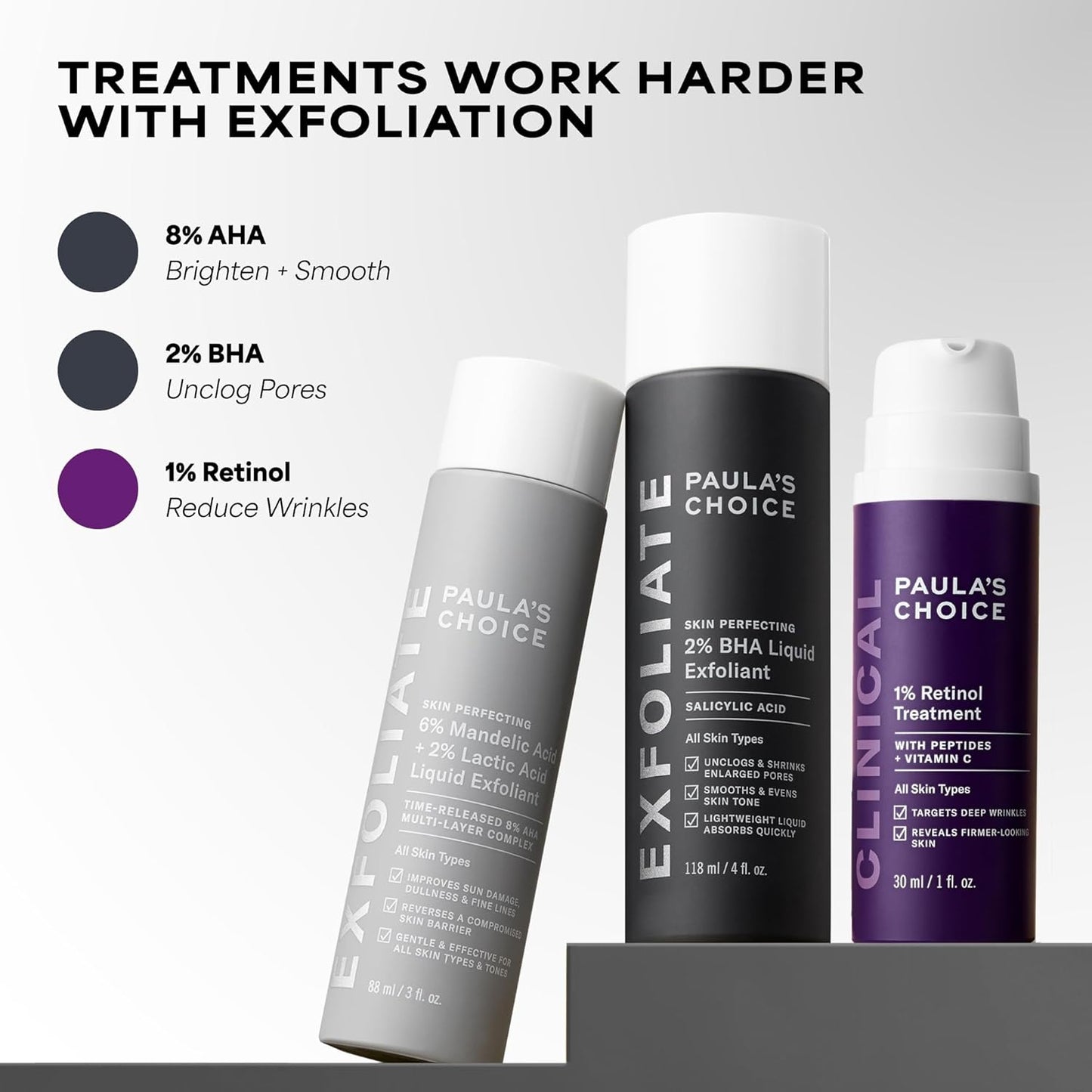 Paula's Choice CLINICAL 1% Retinol Treatment – Nightly Anti-Aging Ritual for Women 35+