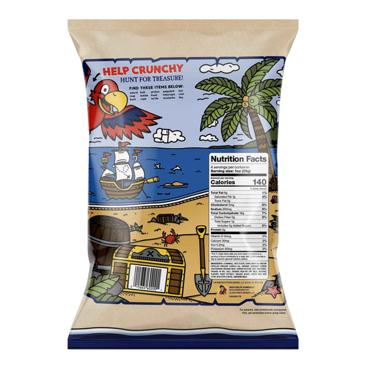 Pirate's Booty Aged White Cheddar Cheese Puffs – Allergen-Safe Nut-Free Family Snack, Classroom and Birthday Party