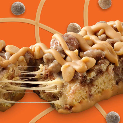 Reese's Puffs Cereal Bars – Heat-Stable Travel Snack for Road Trips and Car Rides, 16 ct Peanut Butter