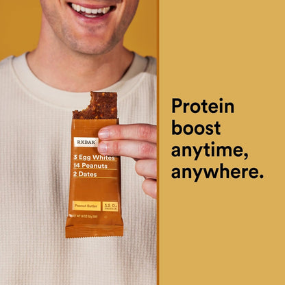 peanut butter flavor with chewy date binder and crunchy peanut texture