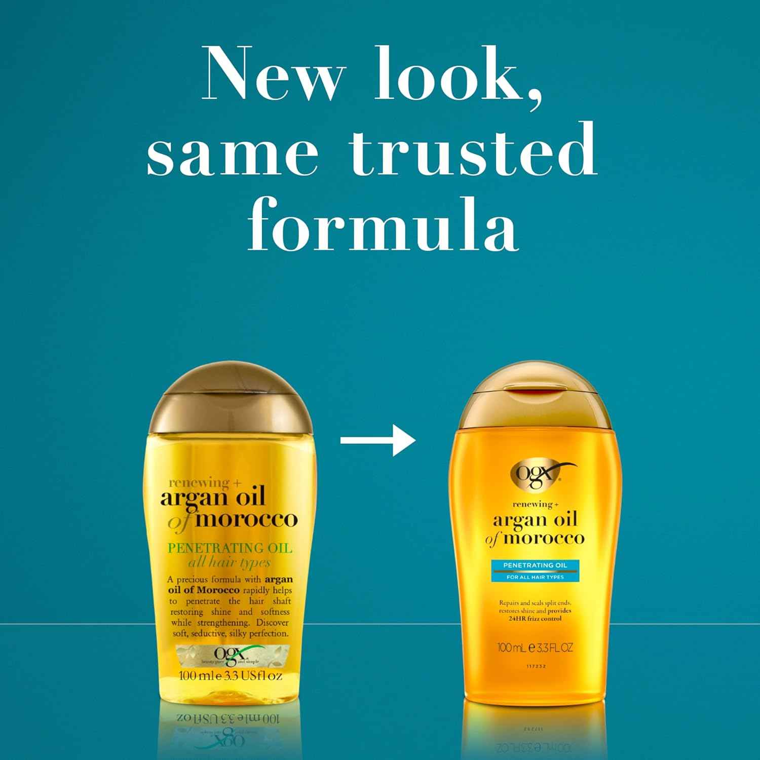 OGX Renewing Argan Oil of Morocco – Premium Salon-Style Treatment for an Elevated Vanity