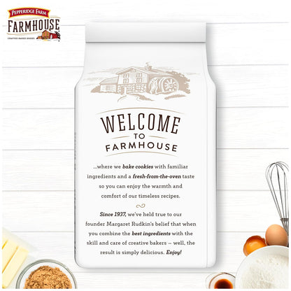 Pepperidge Farm Farmhouse Thin & Crispy Cookies – Lunchbox Snack for Kids, Made with Real Ingredients