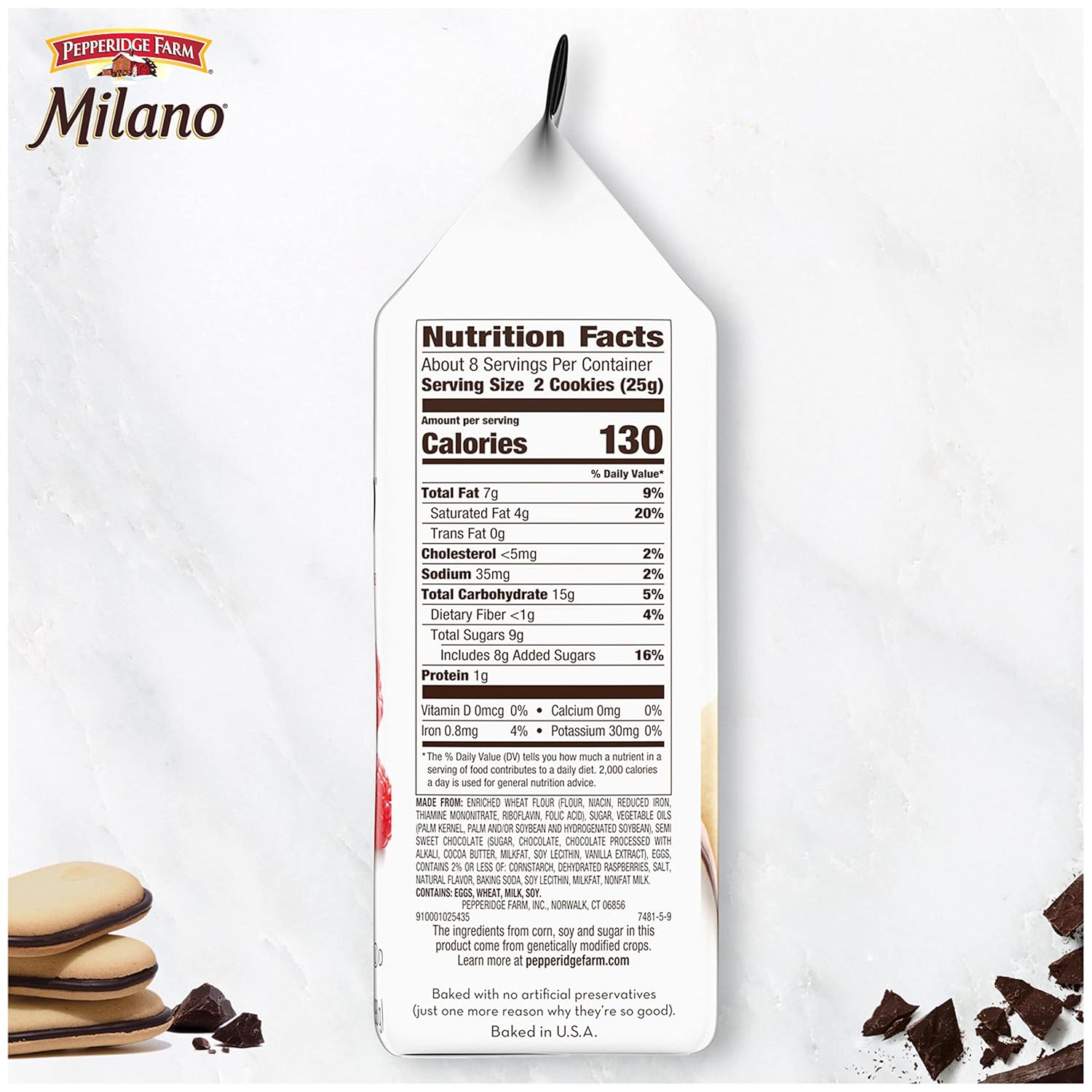 Pepperidge Farm Milano Cookies – Charming Addition to Coffee Bar Styling and Living Room Entertaining, 3-Pack Bundle