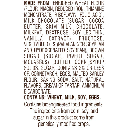 Pepperidge Farm Soft Baked Newport Dark Chocolate Cookies with Sea Salt – Lunchbox Friendly Snack for School