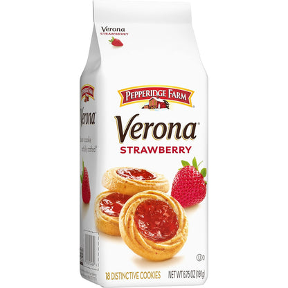 Pepperidge Farm Verona Strawberry Thumbprint Cookies – Pretty Pastry Display for Living Room Snack Boards