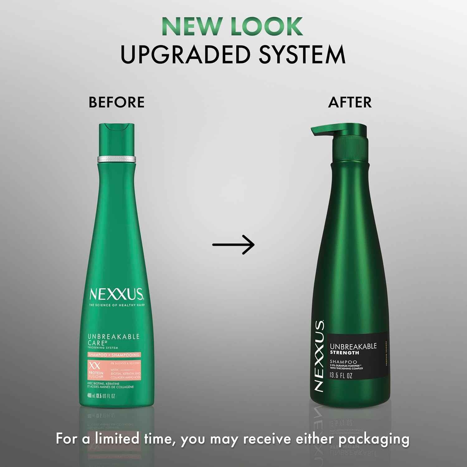 Nexxus Unbreakable Premium Strengthening Shampoo – Elevate Fine Hair with Duraplex Fortifier Technology
