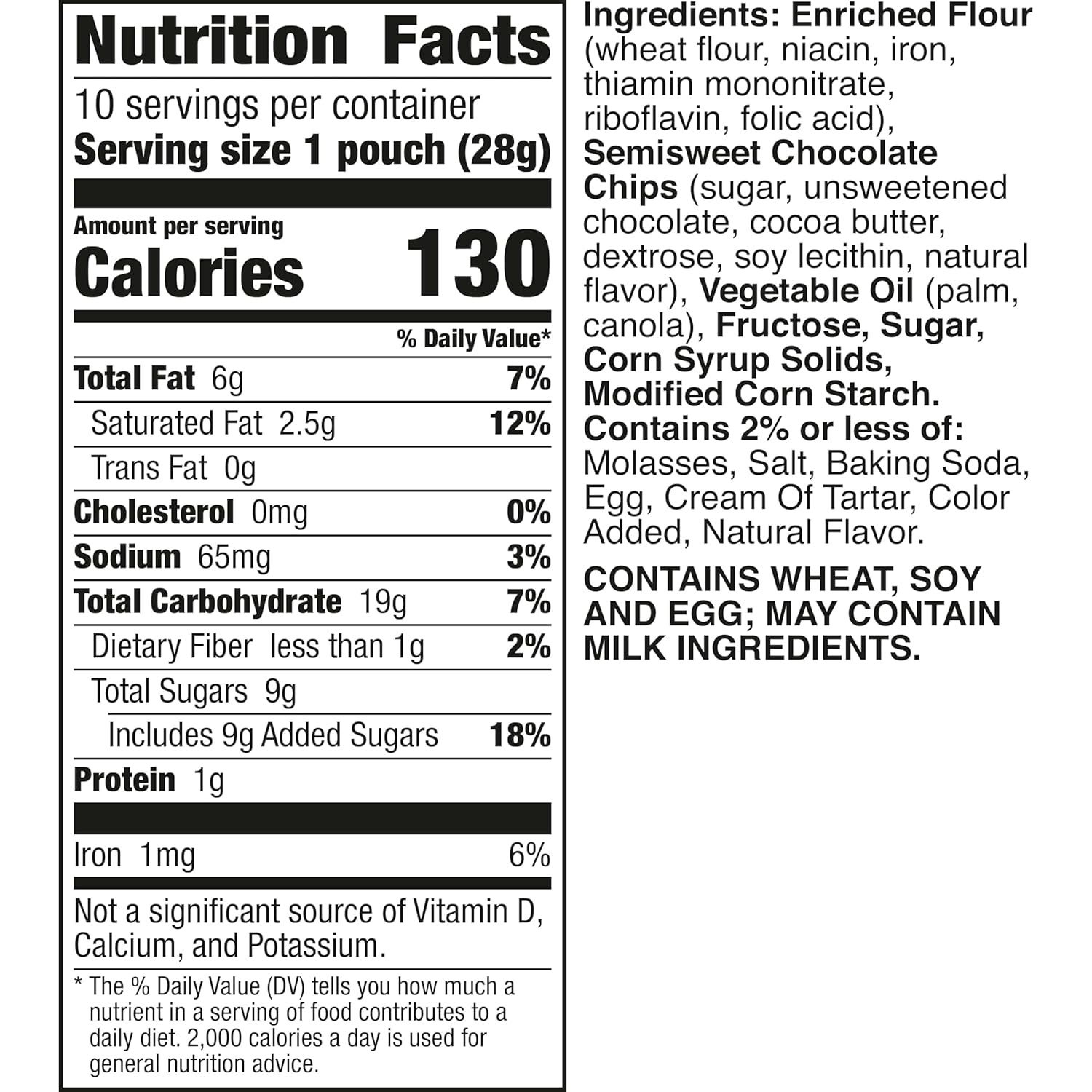 Pillsbury Mini Soft Baked Cookies – Office Break Room Pantry Snack for Shared Team Snacking & Conference Room Treats, 10-Count Box