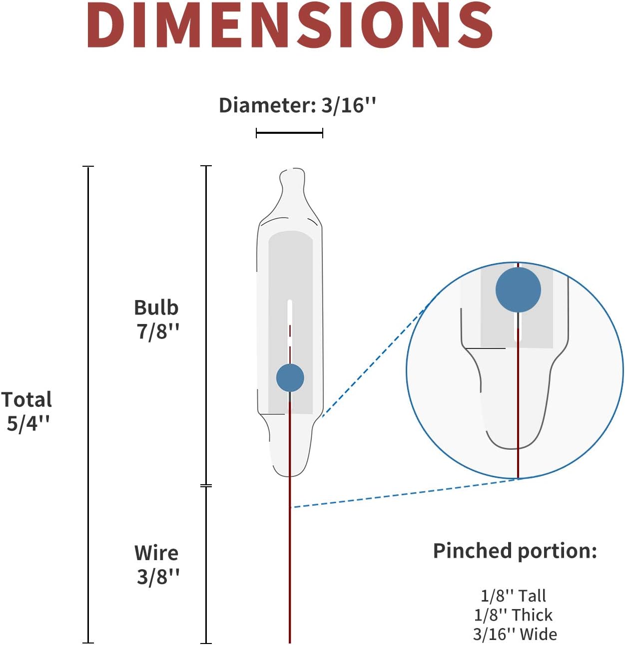 pinched wedge base compatible with most mini string light sockets