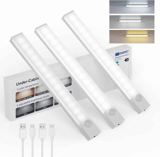 LuminWick Slim Light – 0.47-Inch Ultra-Low Profile LED for Clean Under Cabinet Lines
