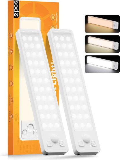 LuminBeam Cordless Cabinet Light – Clutter-Free Kitchen Counter Illumination with Hidden Magnetic Mount, 0.6 inch Slim