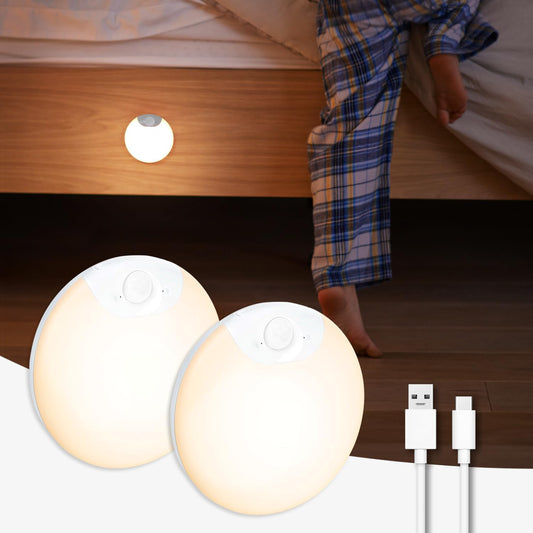 pir motion sensor with 13-foot range and 120° detection angle, plus constant-on mode