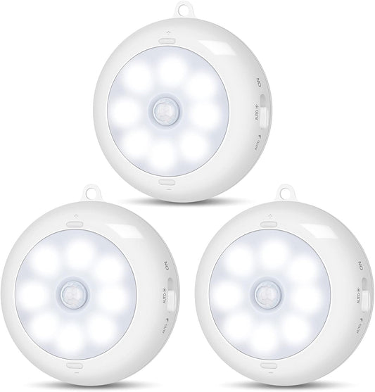 pir motion sensor with constant-sense technology and 3 operating modes (on, auto night, auto day & night)
