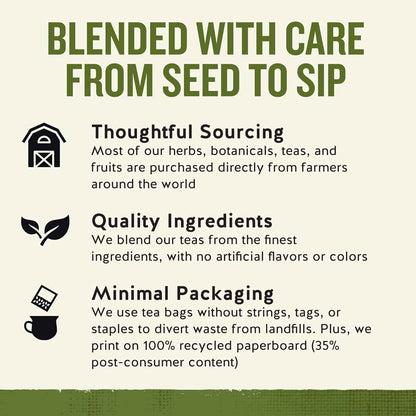 Celestial Seasonings 6-Flavor Tea Sampler – 120 Bags for Daily Household Use, Safe for Pregnant Women and Children