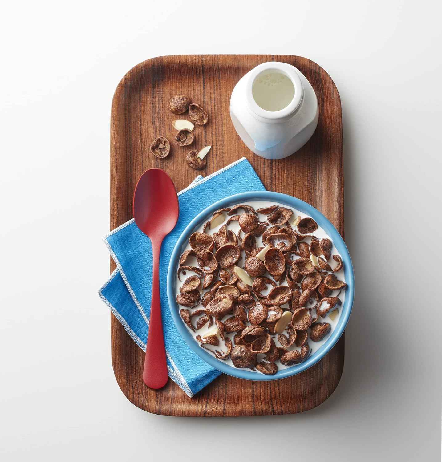 Post Premier Protein Chocolate Almond Cereal — Desk Drawer Snack Cereal with 20g Protein to Beat the Mid-Afternoon Crash