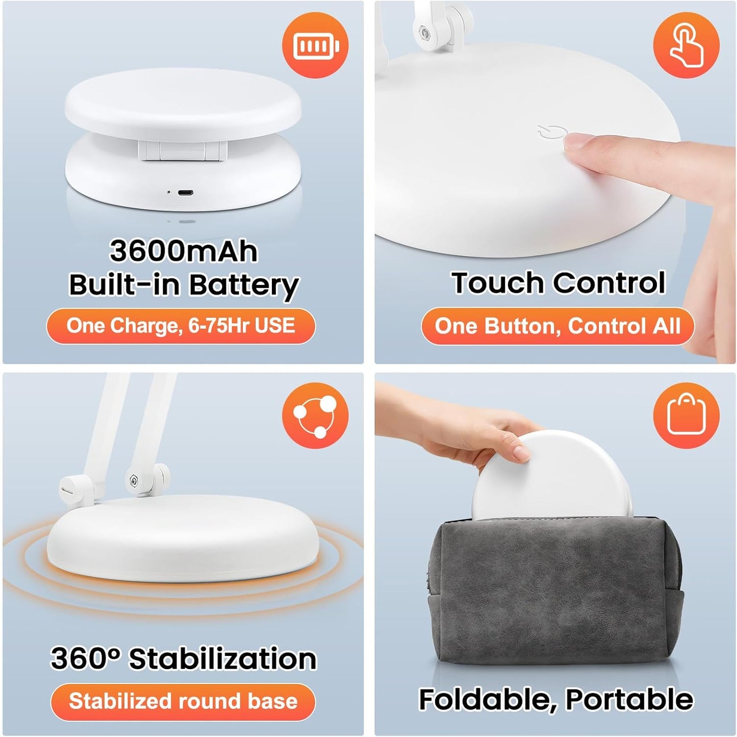 plastic/polypropylene construction in pink, white, or black finishes
