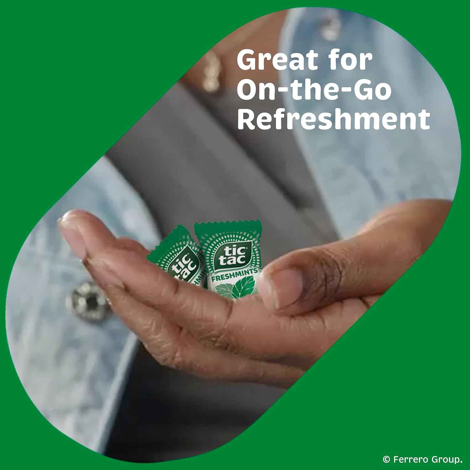 Tic Tac Freshmints 100 Mini Packs – Lunchbox Treat and Diaper Bag Snack for School-Age Kids, Gluten Free